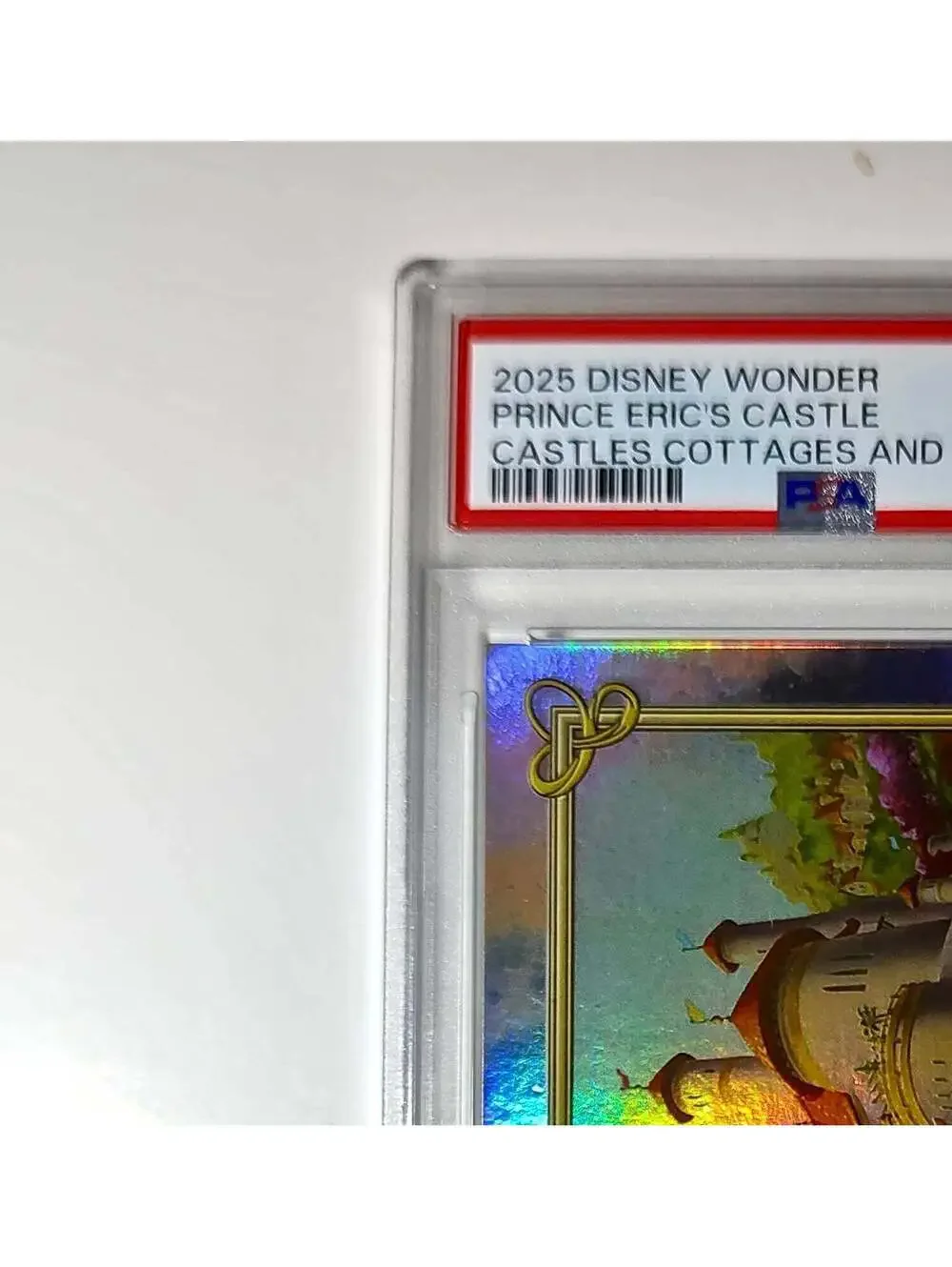 Prince Eric's Castle 2025 Topps Disney #C-7 The Little Mermaid PSA 9 MT